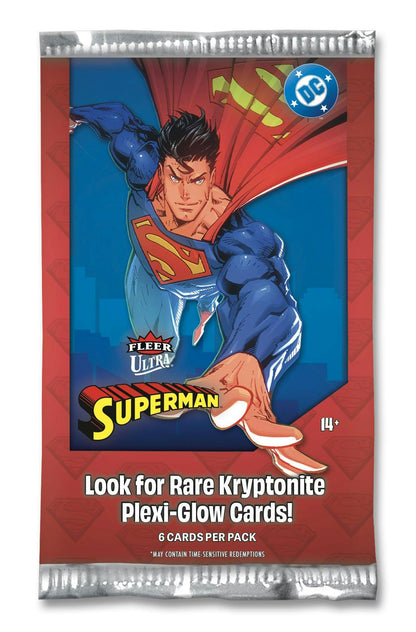 2025 Upper Deck Fleer Ultra Superman Hobby Box - Columbia Hobby - Sports Card Boxes - Toploaders - Card Savers