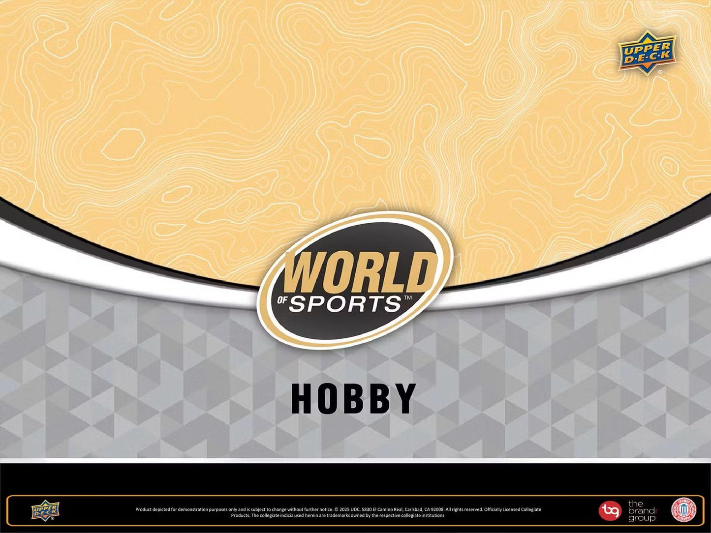 2025 Upper Deck World of Sports Volume 1 Multisport Hobby Box | Columbia Sports Cards - Columbia Hobby - Sports Card Boxes - Toploaders - Card Savers