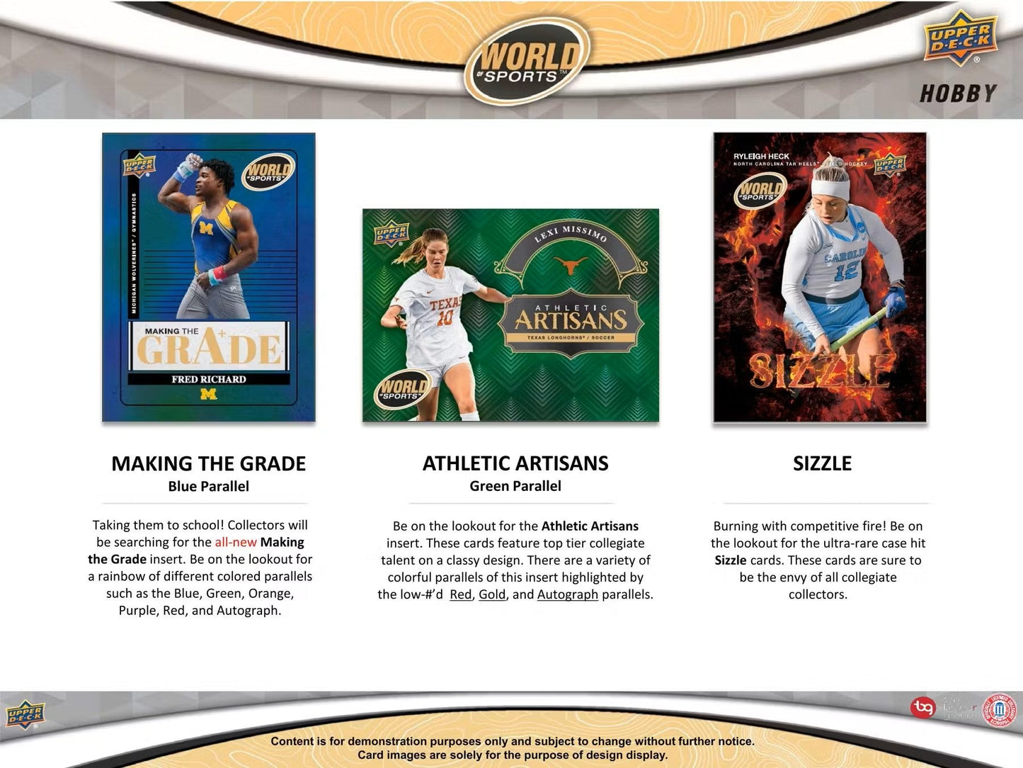 2025 Upper Deck World of Sports Volume 1 Multisport Hobby Box | Columbia Sports Cards - Columbia Hobby - Sports Card Boxes - Toploaders - Card Savers