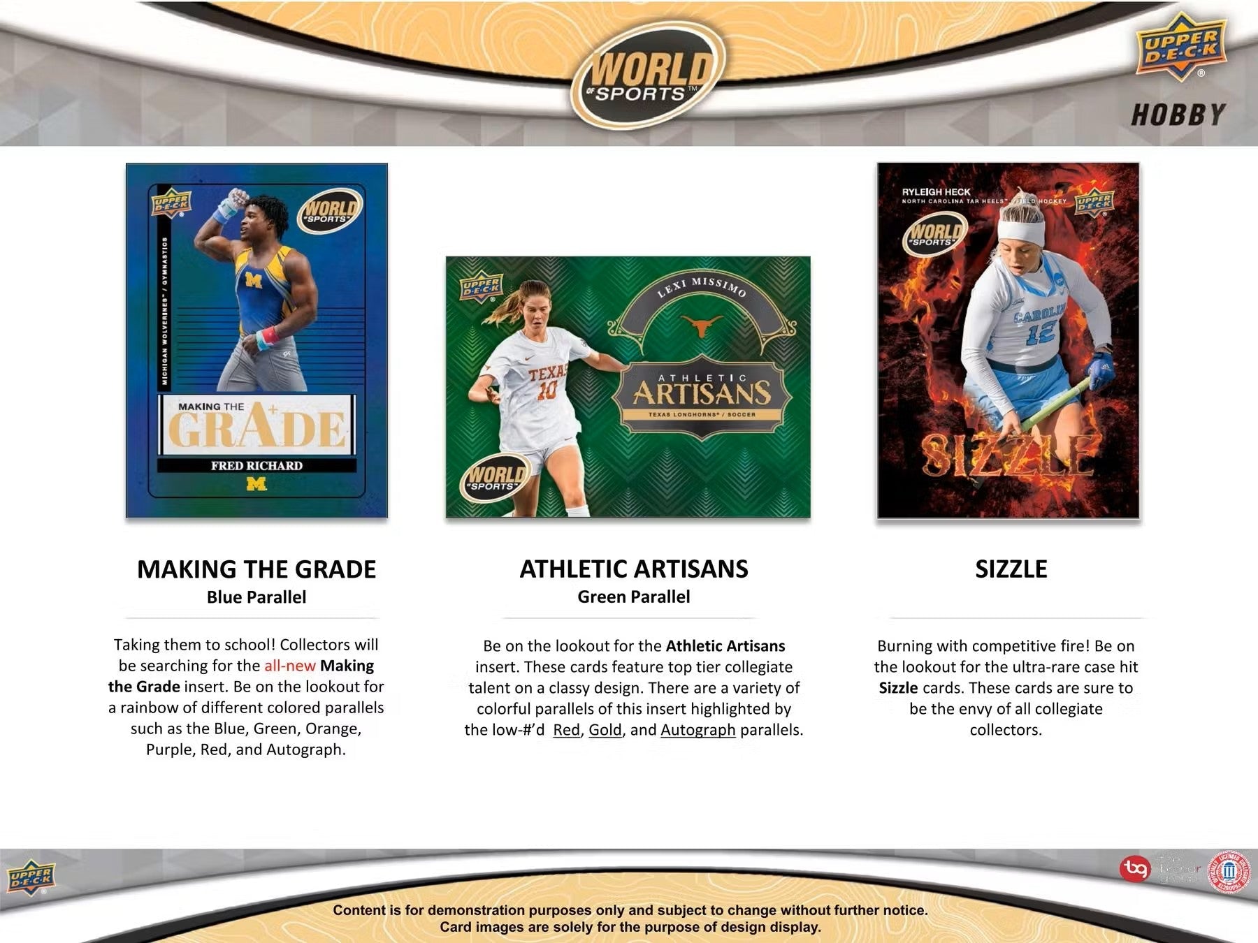 2025 Upper Deck World of Sports Volume 1 Multisport Hobby Box | Columbia Sports Cards - Columbia Hobby - Sports Card Boxes - Toploaders - Card Savers