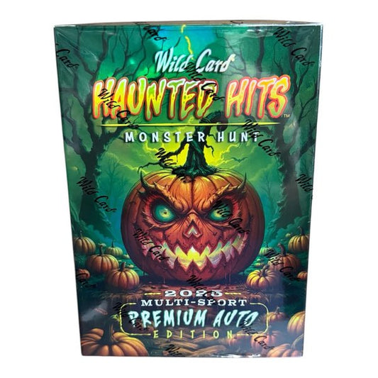 2025 Wild Card Haunted Hits Multi - Sport Premium Auto Edition Hobby Jumbo Box | Columbia Sports Cards - Columbia Hobby - Sports Card Boxes - Toploaders - Card Savers