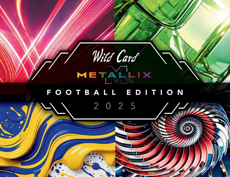 2025 Wild Card Metallix Pro - Look Football Hobby Box - Columbia Sports Cards - Columbia Hobby - Sports Card Boxes - Toploaders - Card Savers