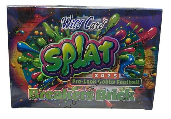 2025 Wild Card Splat Football Cards Breakers Brick Box | Columbia
