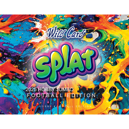 2025 Wild Card Splat Pro - Look Football Hobby Box | Columbia Sports Cards - Columbia Hobby - Sports Card Boxes - Toploaders - Card Savers