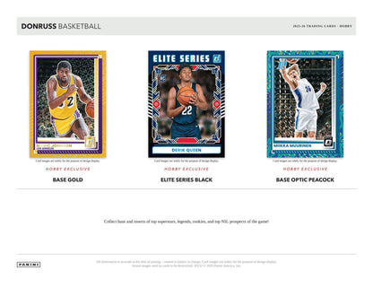 2025/26 Panini Donruss Basketball Hobby Box | Columbia Sports Cards
