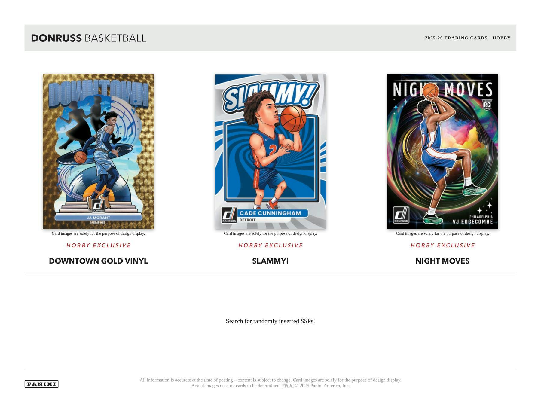 2025/26 Panini Donruss Basketball Hobby Box | Columbia Sports Cards