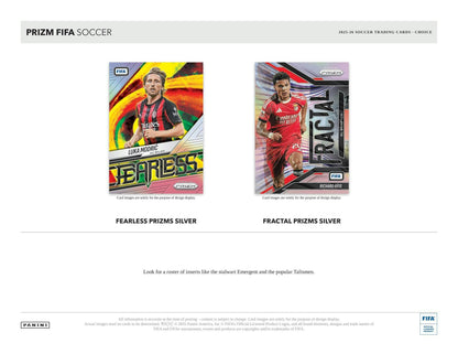 2025/26 Panini Prizm FIFA Soccer Choice Box | Columbia Sports Cards - Columbia Sports Cards