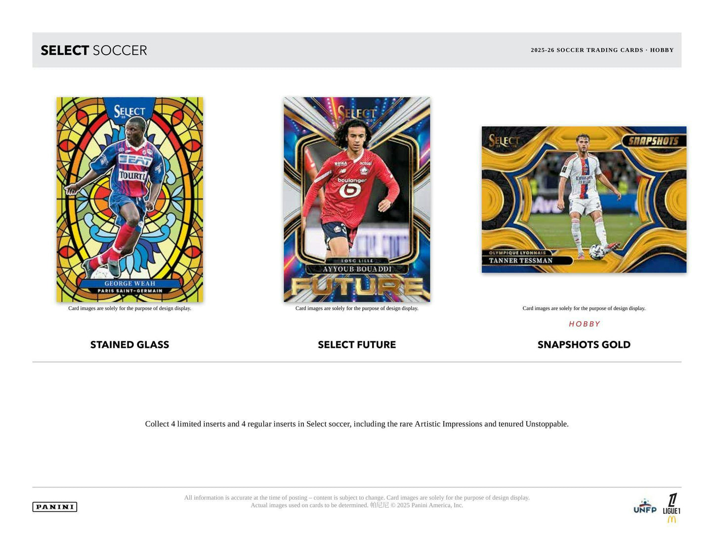 2025/26 Panini Select Ligue 1 Soccer H2 Box | Columbia Sports Cards - Columbia Sports Cards