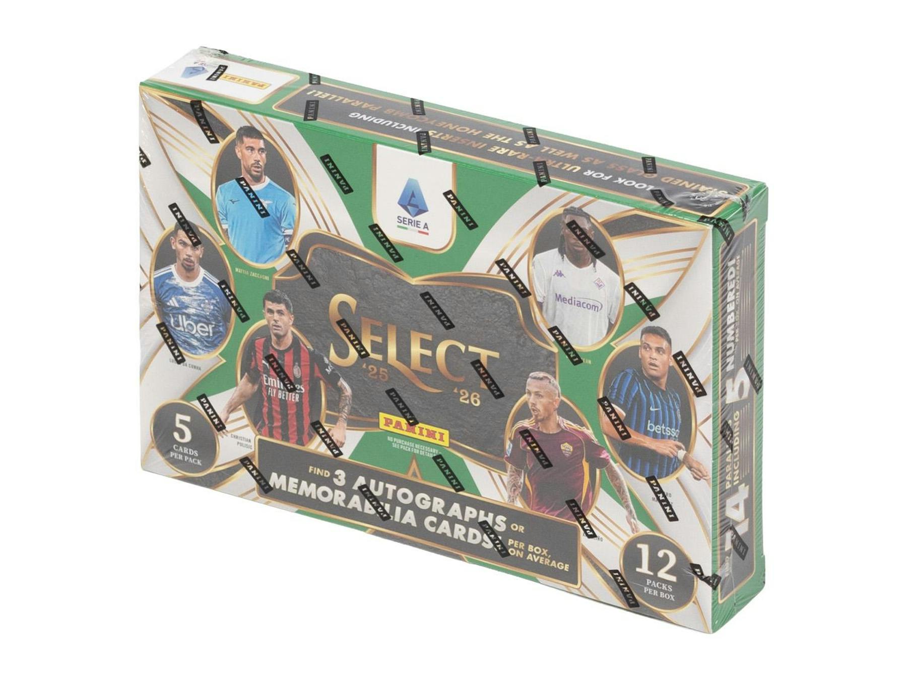 2025/26 Panini Select Serie A Soccer Hobby Box | Columbia Sports Cards - Columbia Hobby - Sports Card Boxes - Toploaders - Card Savers