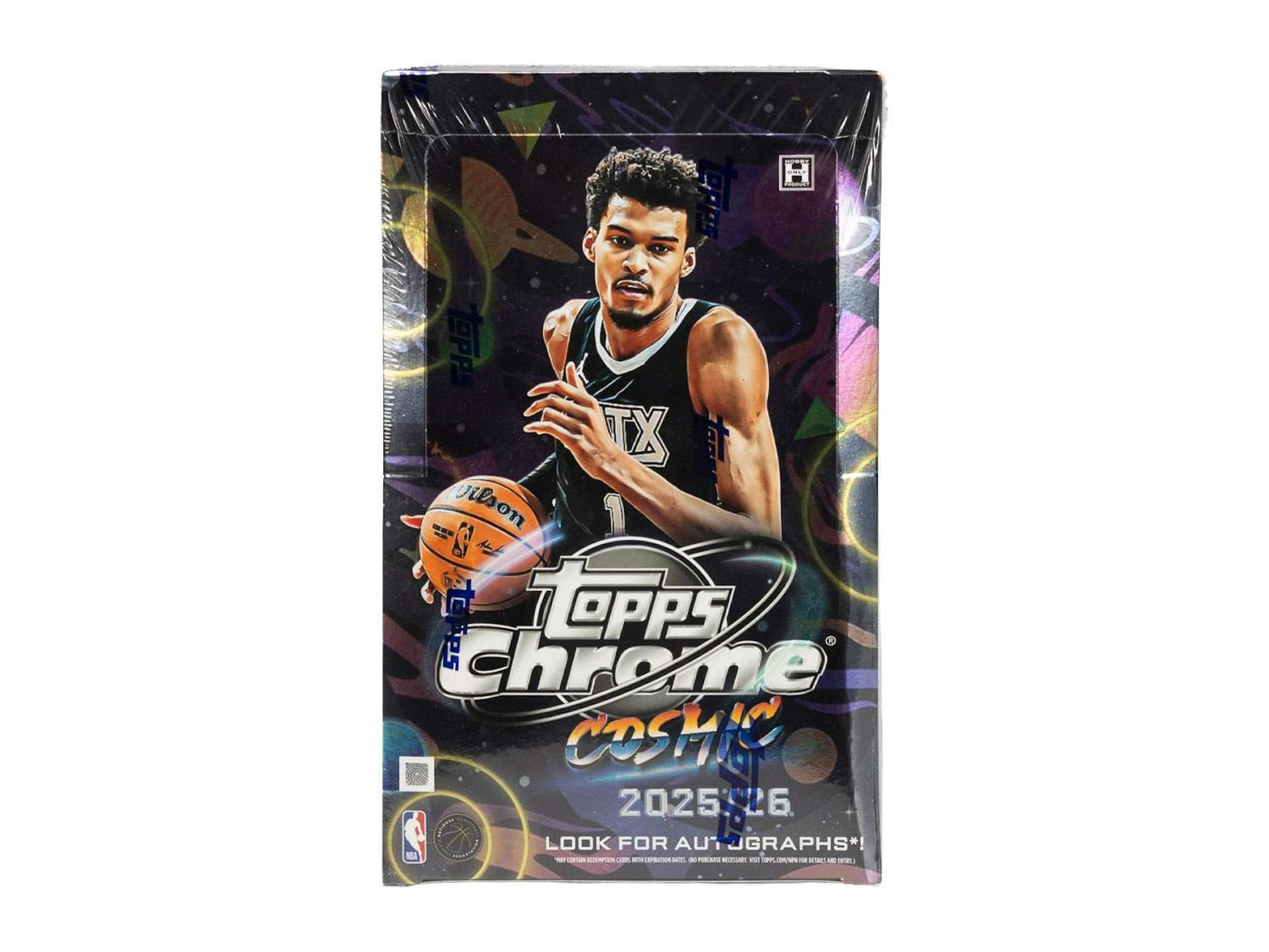 2025/26 Topps Cosmic Chrome Basketball Hobby Box | Columbia Sports Cards - Columbia Hobby - Sports Card Boxes - Toploaders - Card Savers