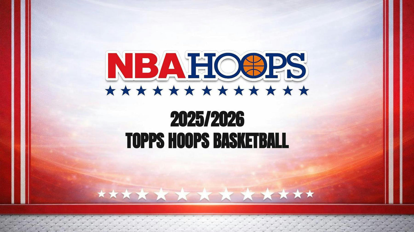 2025/26 Topps Hoops Basketball Hanger Box | Columbia Sports Cards - Columbia Hobby - Sports Card Boxes - Toploaders - Card Savers