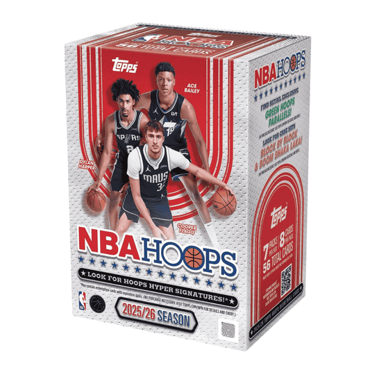 2025/26 Topps NBA Hoops Basketball Blaster Box | Columbia Sports Cards - Columbia Hobby - Sports Card Boxes - Toploaders - Card Savers