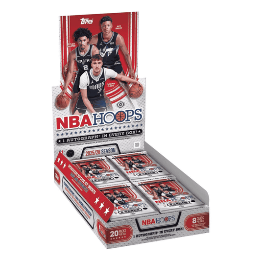 2025/26 Topps NBA Hoops Basketball Hobby Box | Columbia Sports Cards - Columbia Hobby - Sports Card Boxes - Toploaders - Card Savers