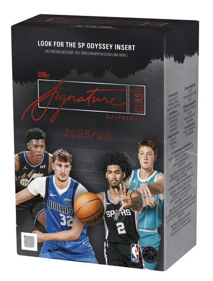 2025/26 Topps Signature Class Basketball Blaster Box | Columbia Sports Cards - Columbia Sports Cards