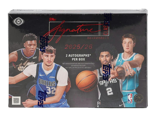 2025/26 Topps Signature Class Basketball Hobby Box | Columbia Sports Cards - Columbia Sports Cards