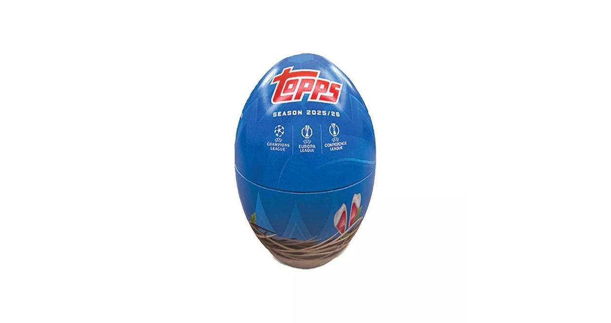 2025/26 Topps UEFA Champions League Soccer Easter Tin | Columbia Sports Cards - Columbia Hobby - Sports Card Boxes - Toploaders - Card Savers