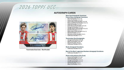 2025/26 Topps UEFA Club Competitions Soccer 7 - Pack Blaster Box | Columbia Sports Cards - Columbia Hobby - Sports Card Boxes - Toploaders - Card Savers