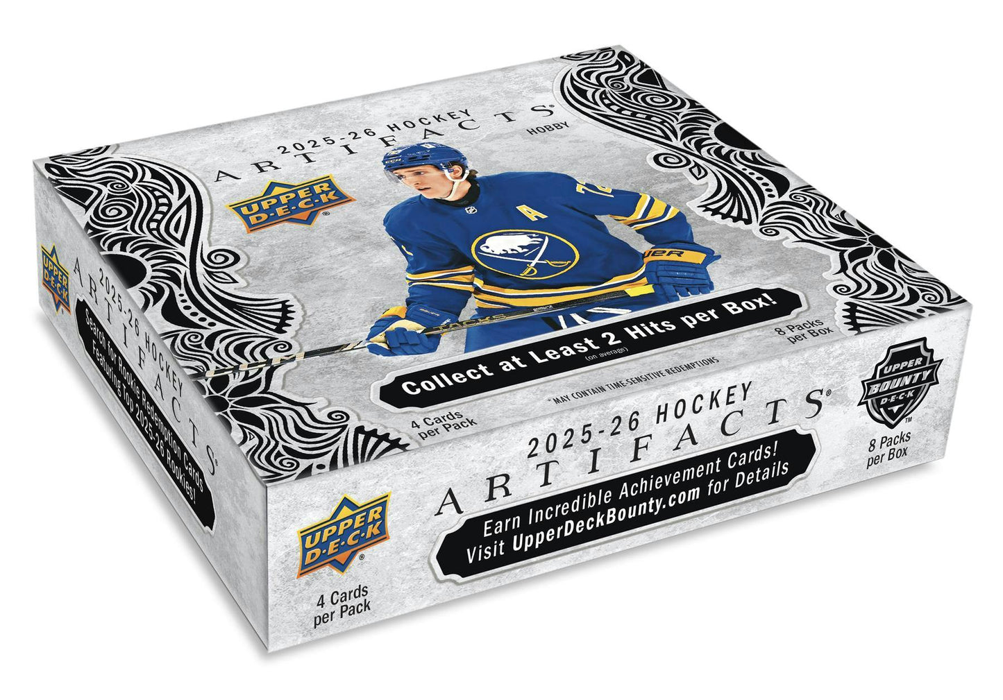 2025/26 Upper Deck Artifacts Hockey Hobby Box - Columbia Hobby - Sports Card Boxes - Toploaders - Card Savers
