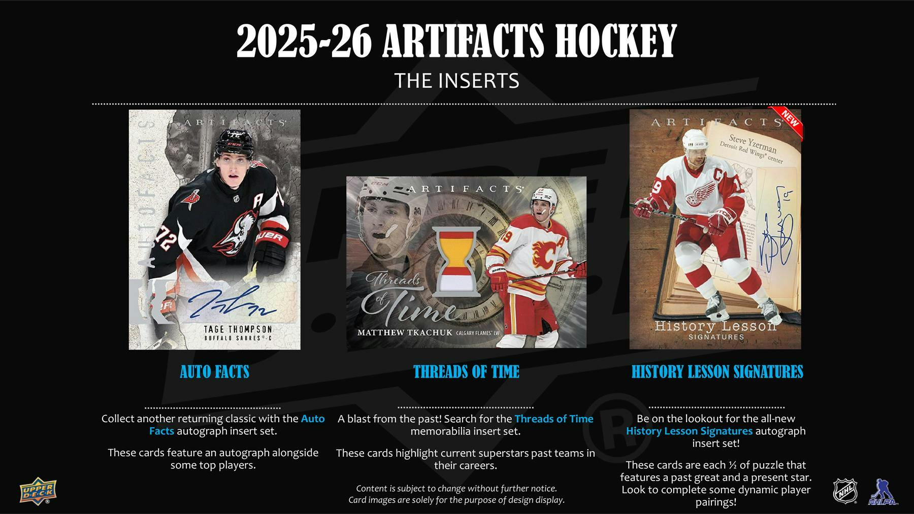 2025/26 Upper Deck Artifacts Hockey Hobby Box - Columbia Hobby - Sports Card Boxes - Toploaders - Card Savers