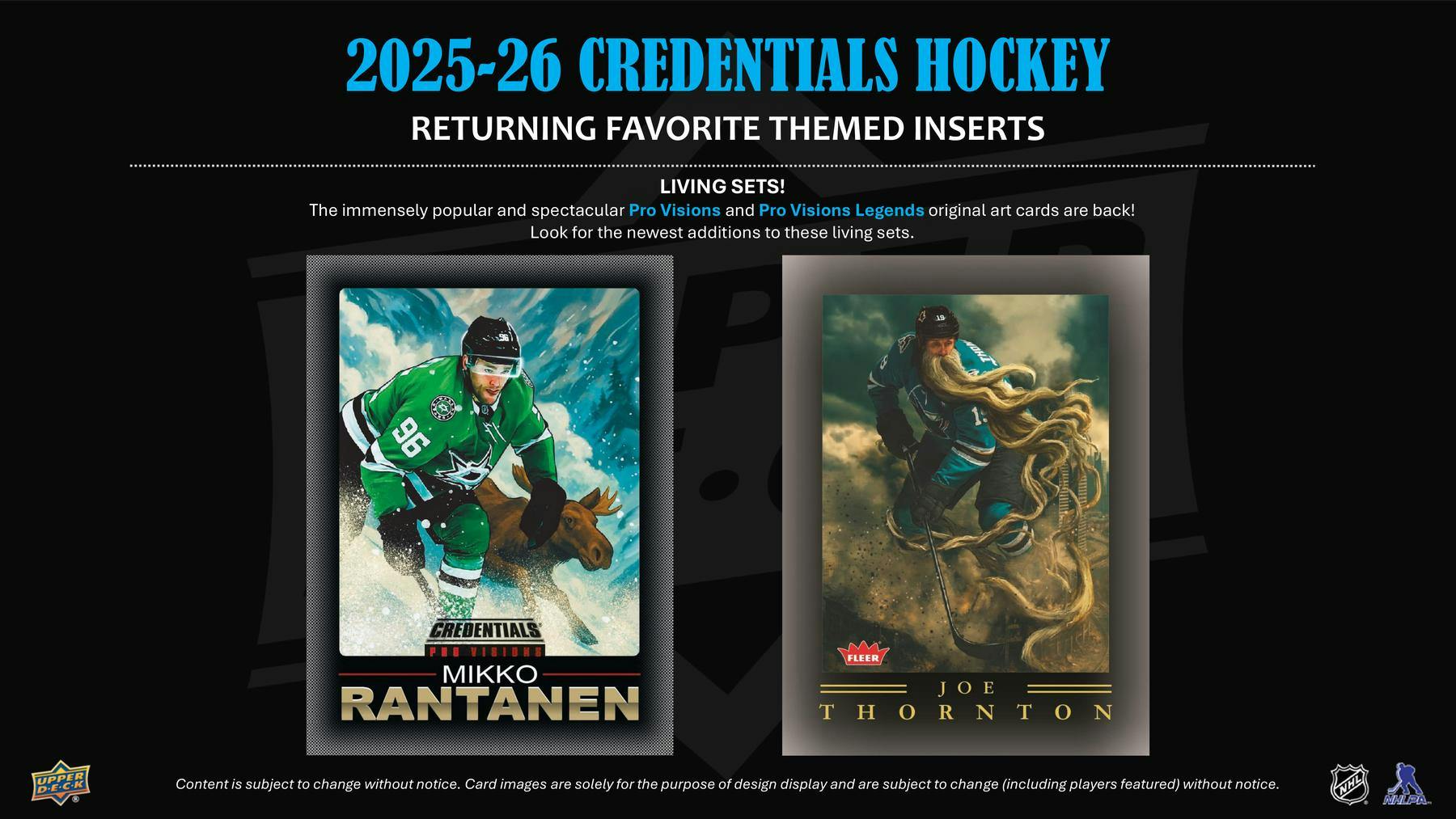 2025/26 Upper Deck Credentials Hockey Hobby Box - Columbia Hobby - Sports Card Boxes - Toploaders - Card Savers