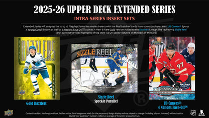 2025/26 Upper Deck Extended Series Hockey Hobby Box - Columbia Sports Cards