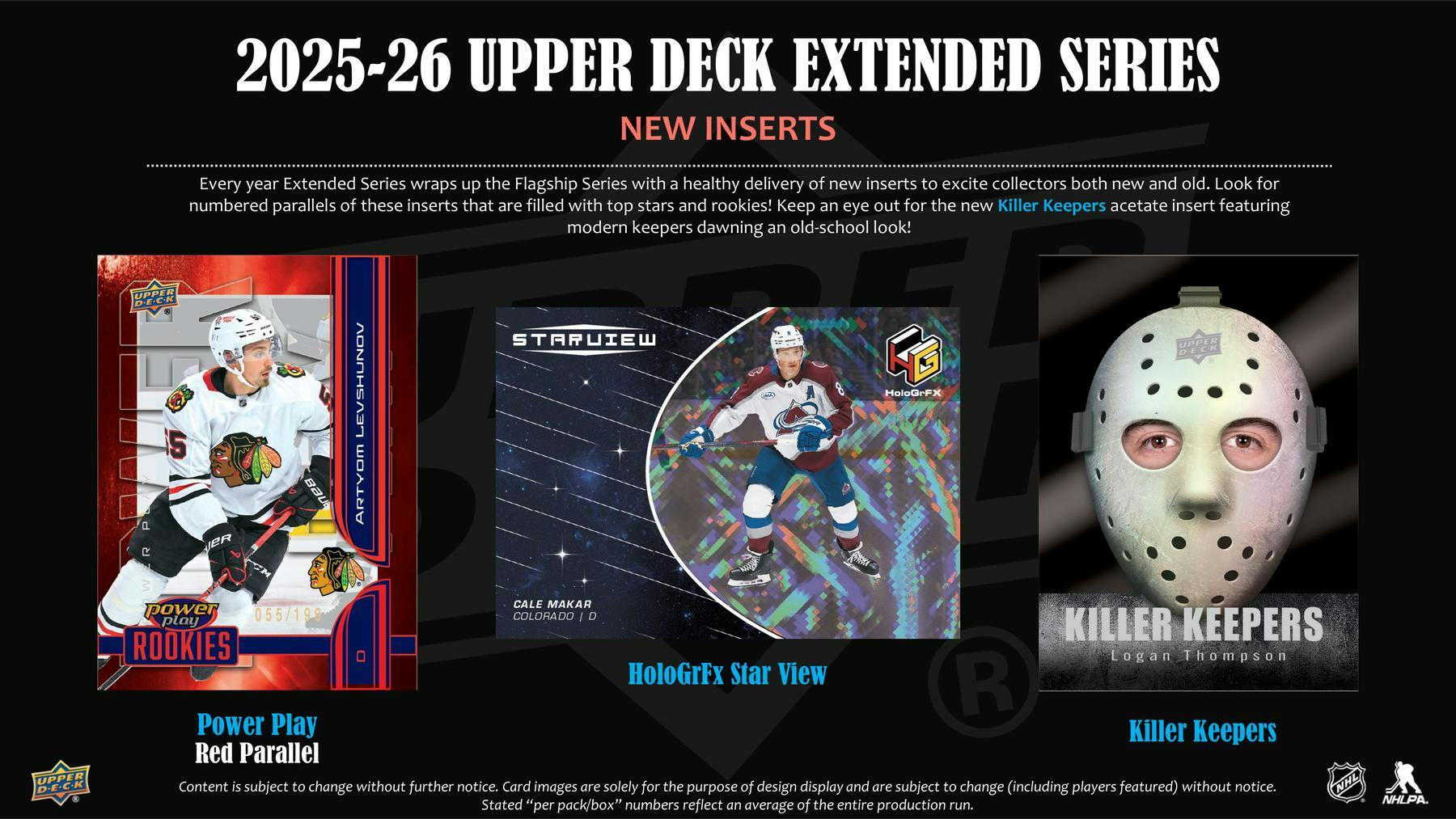 2025/26 Upper Deck Extended Series Hockey Hobby Box - Columbia Sports Cards
