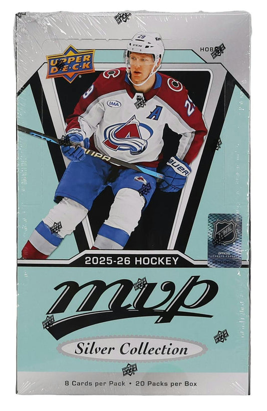 2025/26 Upper Deck MVP Silver Collection CDD Hockey Hobby Box - Columbia Hobby - Sports Card Boxes - Toploaders - Card Savers
