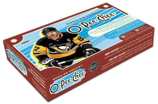 2025/26 Upper Deck O - Pee - Chee Hockey Hobby Box - Columbia Hobby - Sports Card Boxes - Toploaders - Card Savers
