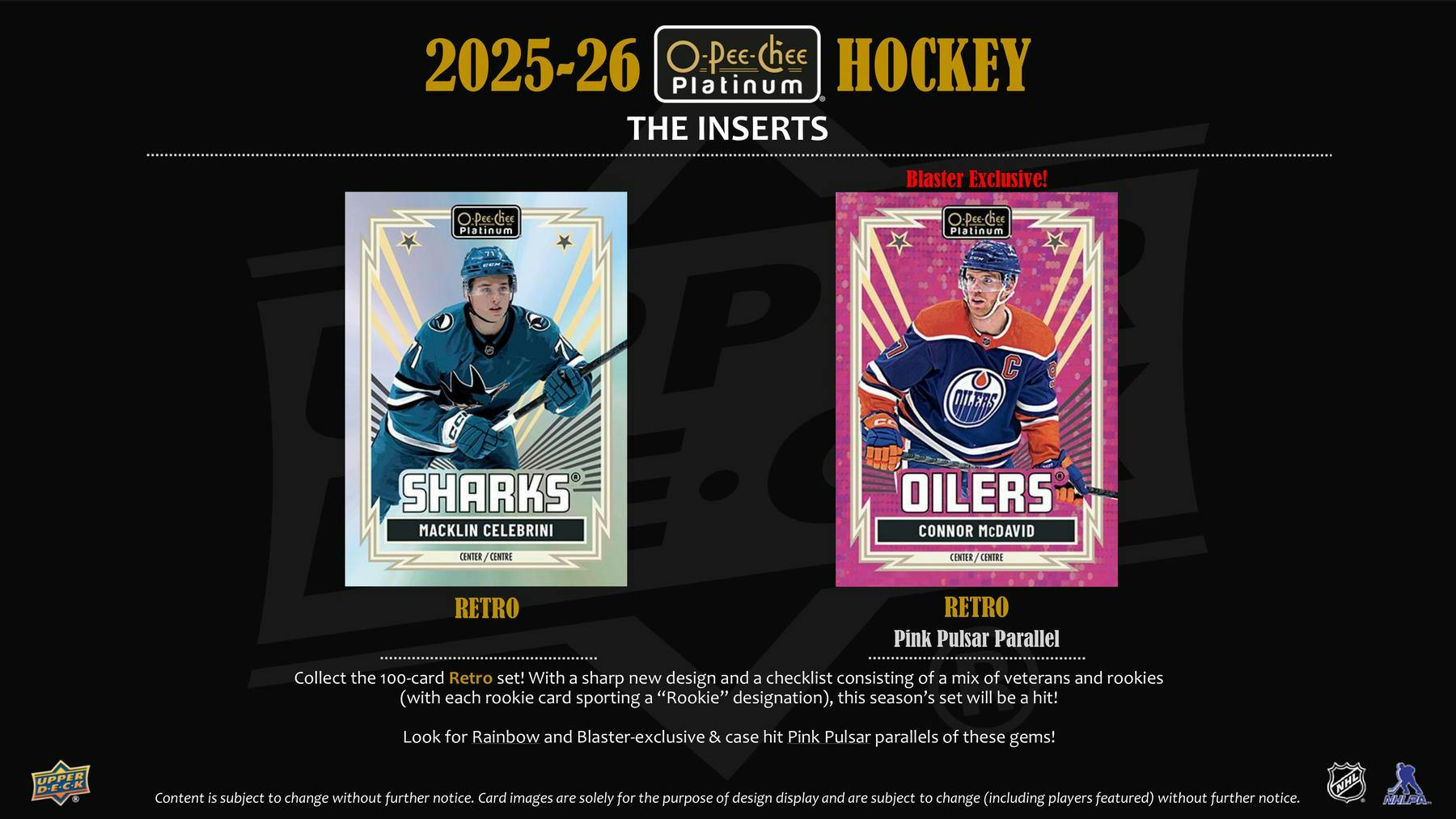 2025/26 Upper Deck O - Pee - Chee Platinum Hockey Blaster Box - Columbia Sports Cards