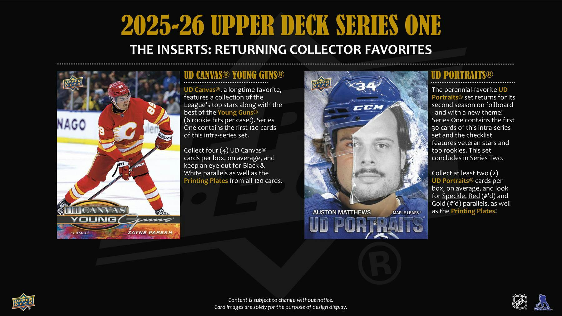 2025/26 Upper Deck Series 1 Hockey Hobby Box - Columbia Hobby - Sports Card Boxes - Toploaders - Card Savers
