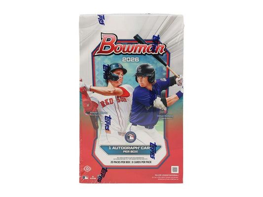 2026 Bowman Baseball Hobby Box | Columbia Sports Cards - Columbia Hobby - Sports Card Boxes - Toploaders - Card Savers
