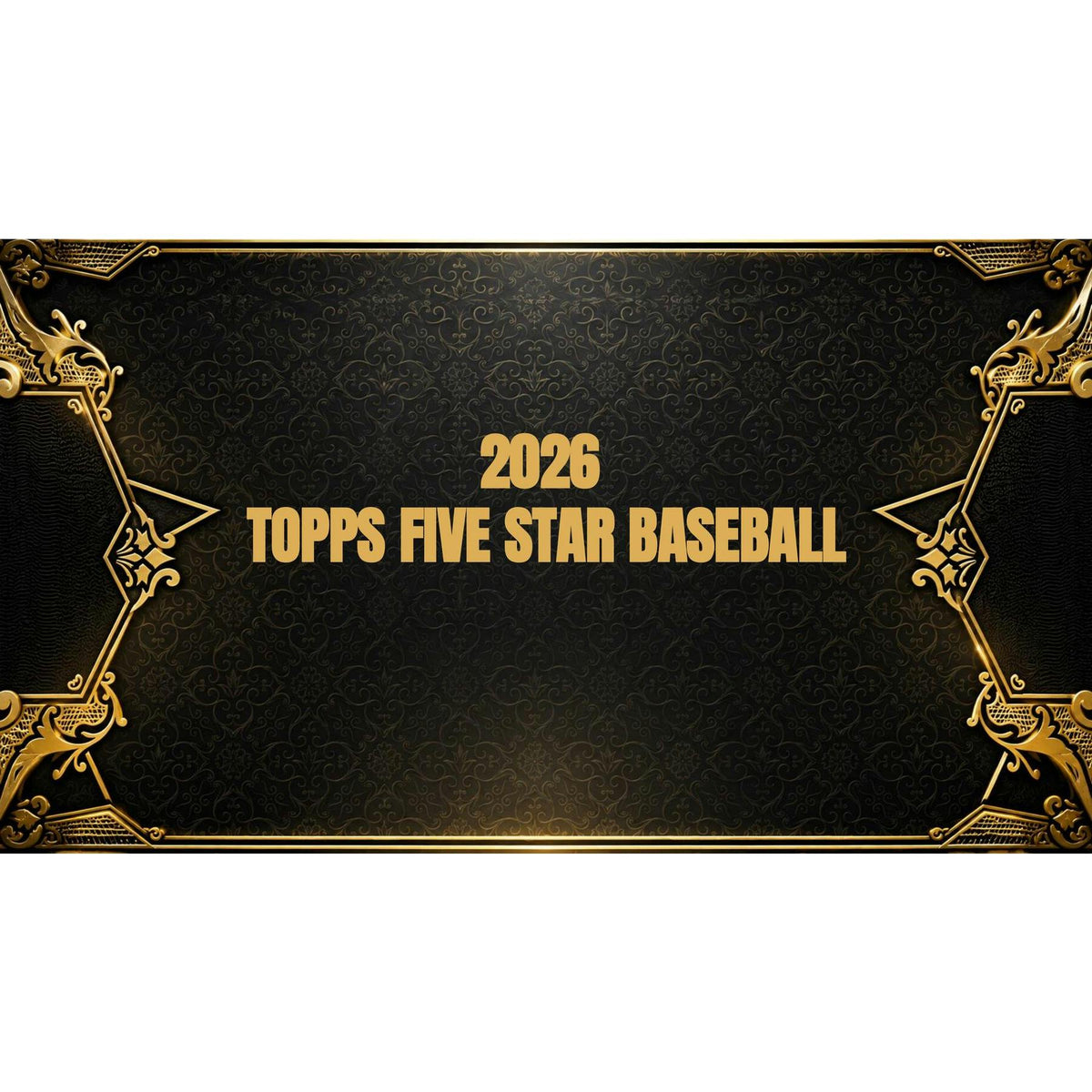 2026 Topps Five Star Baseball Hobby Box sell sheet 1