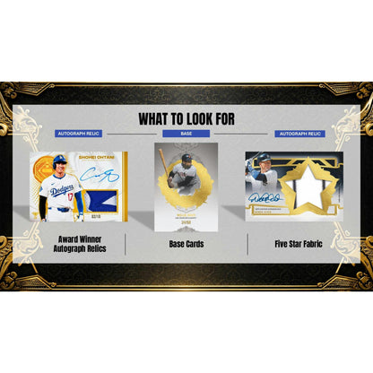 2026 Topps Five Star Baseball Hobby Box sell sheet 4