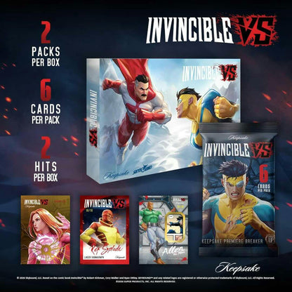 2026 Keepsake Invincible VS Premiere Breaker Box sell sheet 1