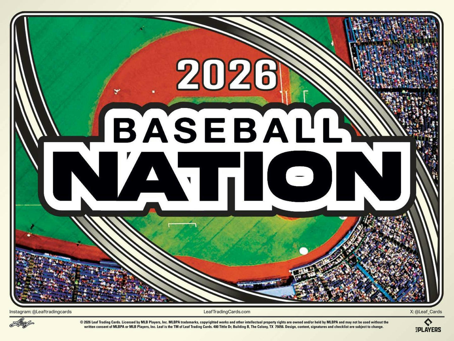 2026 Leaf Baseball Nation Hobby Box | Columbia Sports Cards - Columbia Hobby - Sports Card Boxes - Toploaders - Card Savers