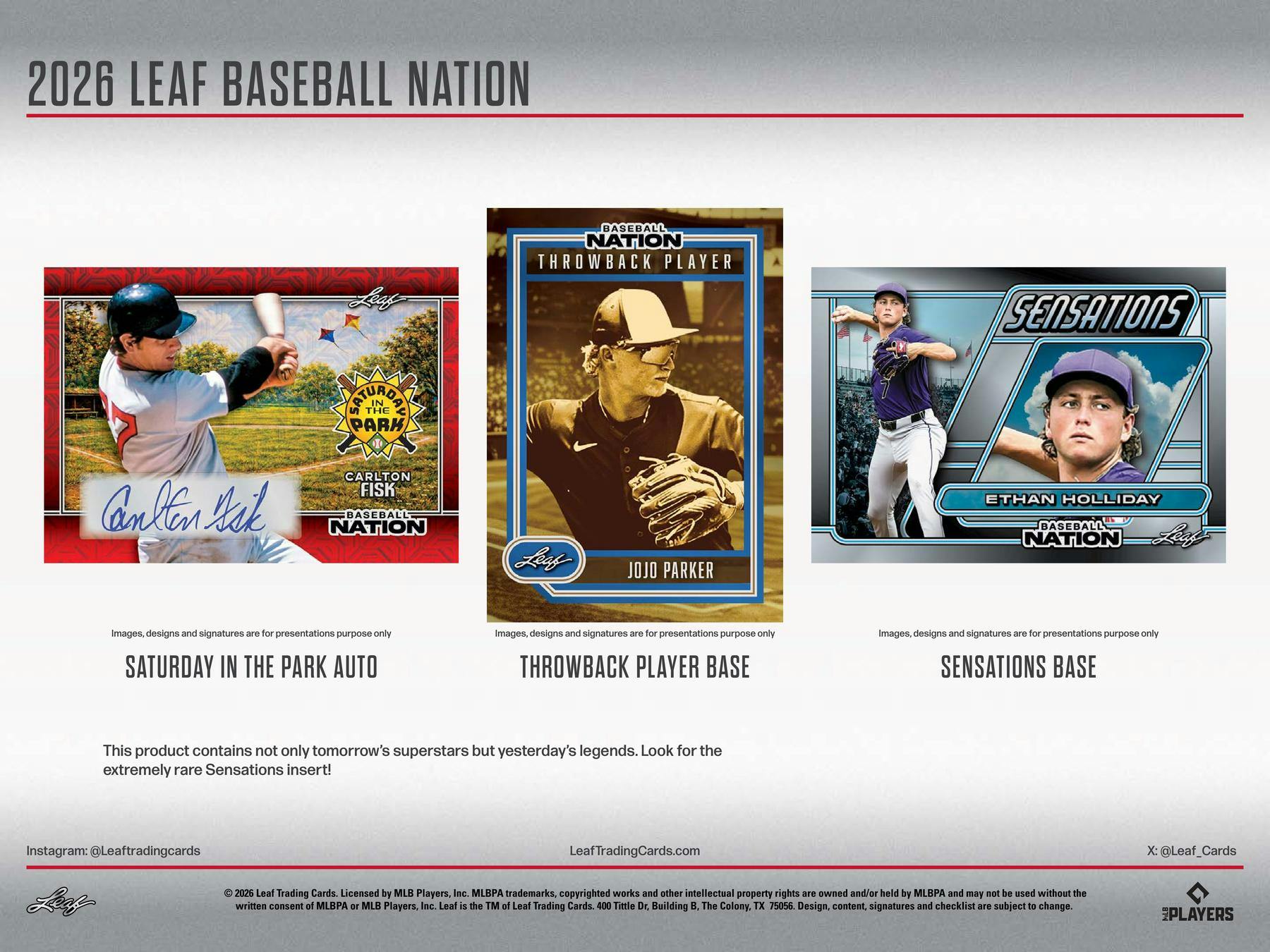 2026 Leaf Baseball Nation Hobby Jumbo Box | Columbia Sports Cards - Columbia Hobby - Sports Card Boxes - Toploaders - Card Savers