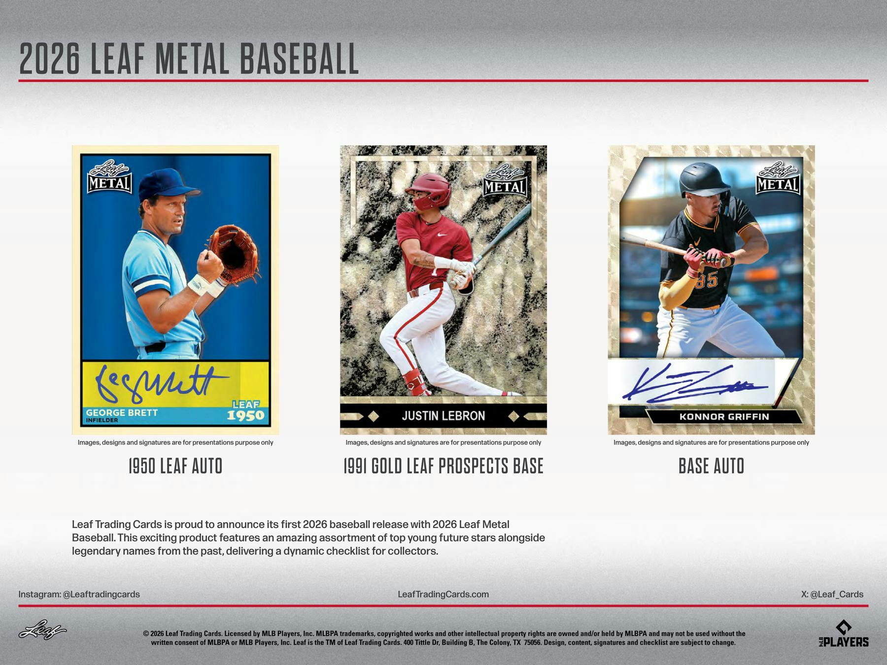 2026 Leaf Metal Baseball Hobby Box | Columbia Sports Cards - Columbia Hobby - Sports Card Boxes - Toploaders - Card Savers