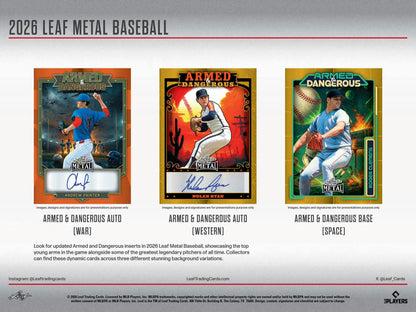 2026 Leaf Metal Baseball Jumbo Hobby Box | Columbia Sports Cards - Columbia Hobby - Sports Card Boxes - Toploaders - Card Savers
