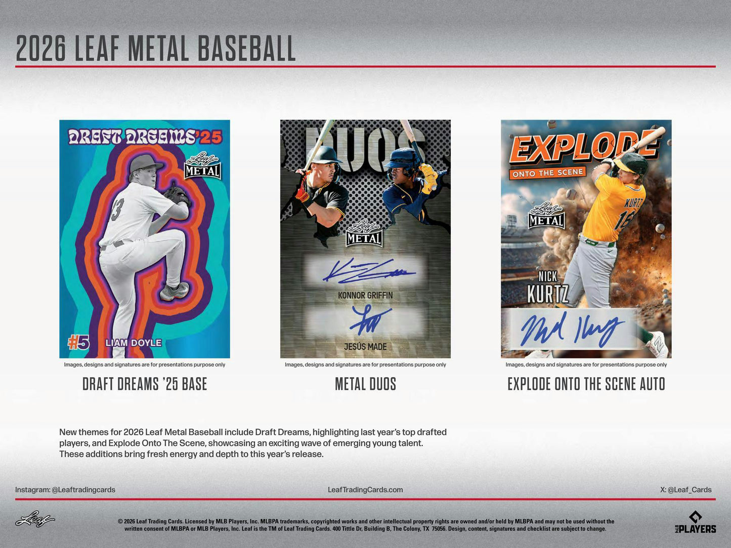 2026 Leaf Metal Baseball Jumbo Hobby Box | Columbia Sports Cards - Columbia Hobby - Sports Card Boxes - Toploaders - Card Savers