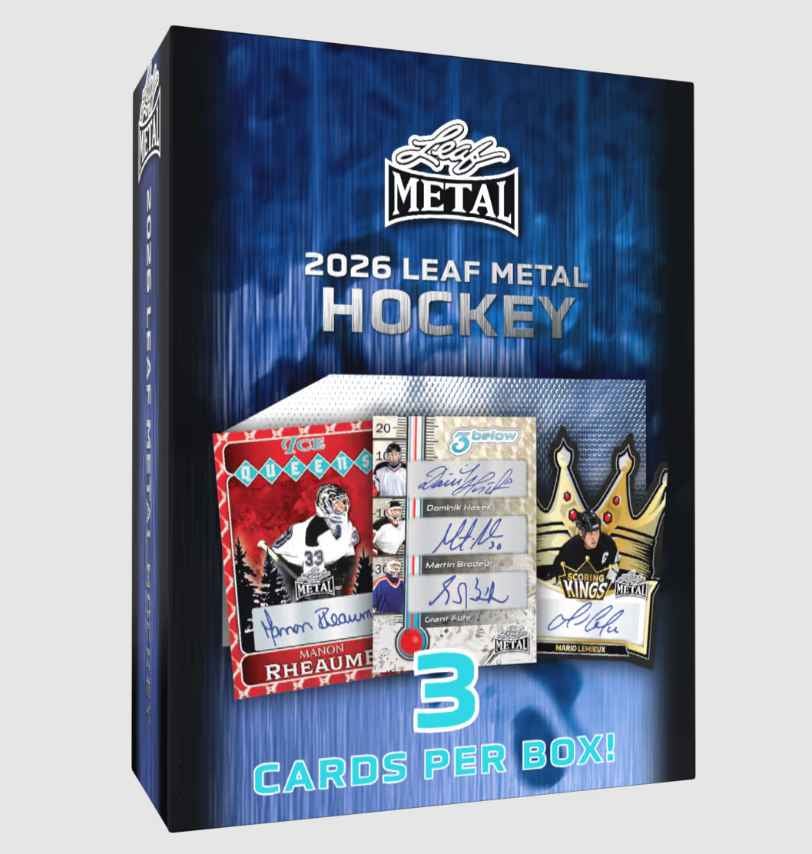 2026 Leaf Metal Hockey Hobby Box | Columbia Sports Cards