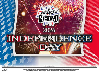 2026 Leaf Metal Independence Day Founding Fathers Box | Columbia Sports Cards - Columbia Sports Cards