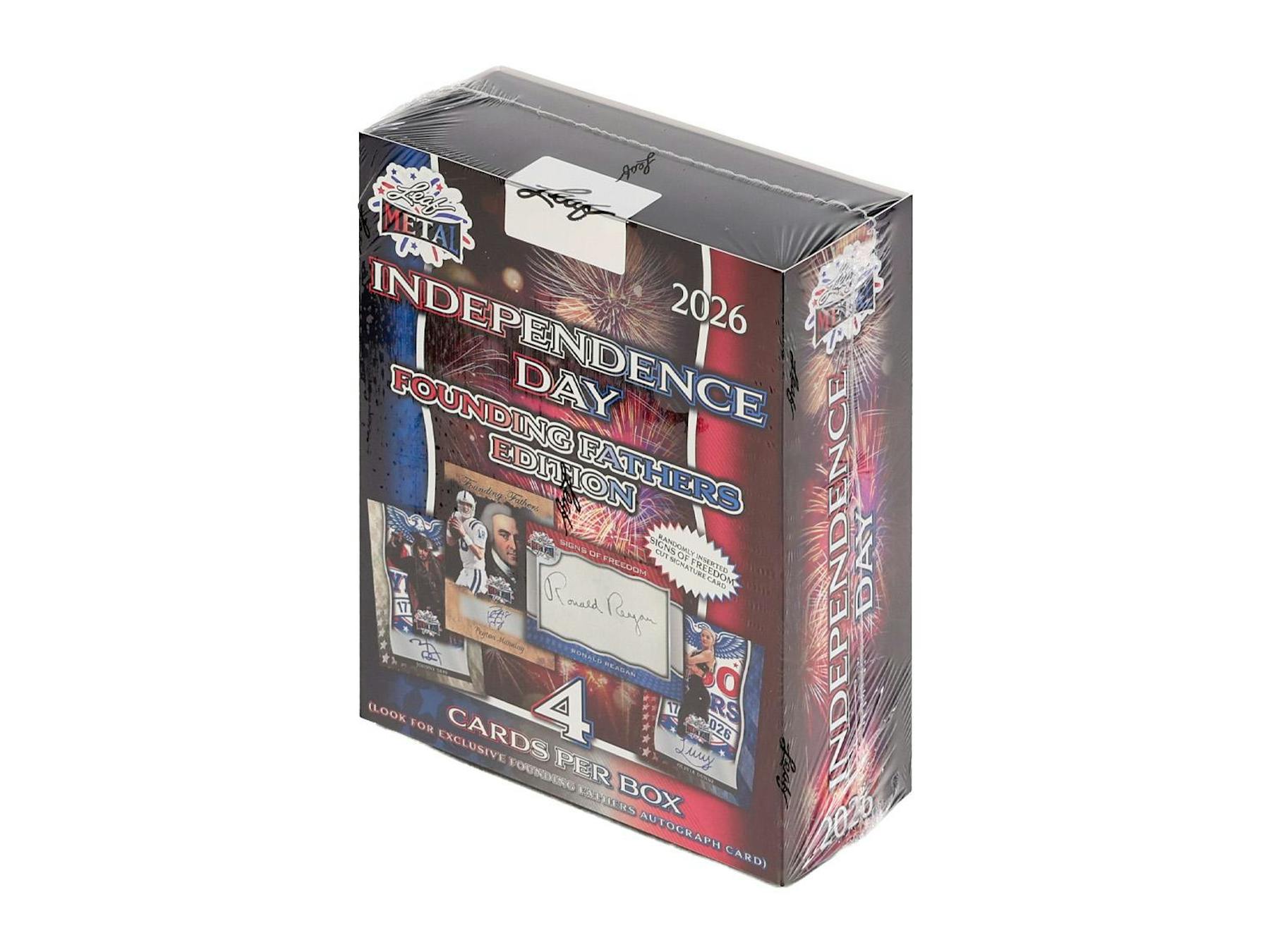 2026 Leaf Metal Independence Day Founding Fathers Box | Columbia Sports Cards - Columbia Sports Cards