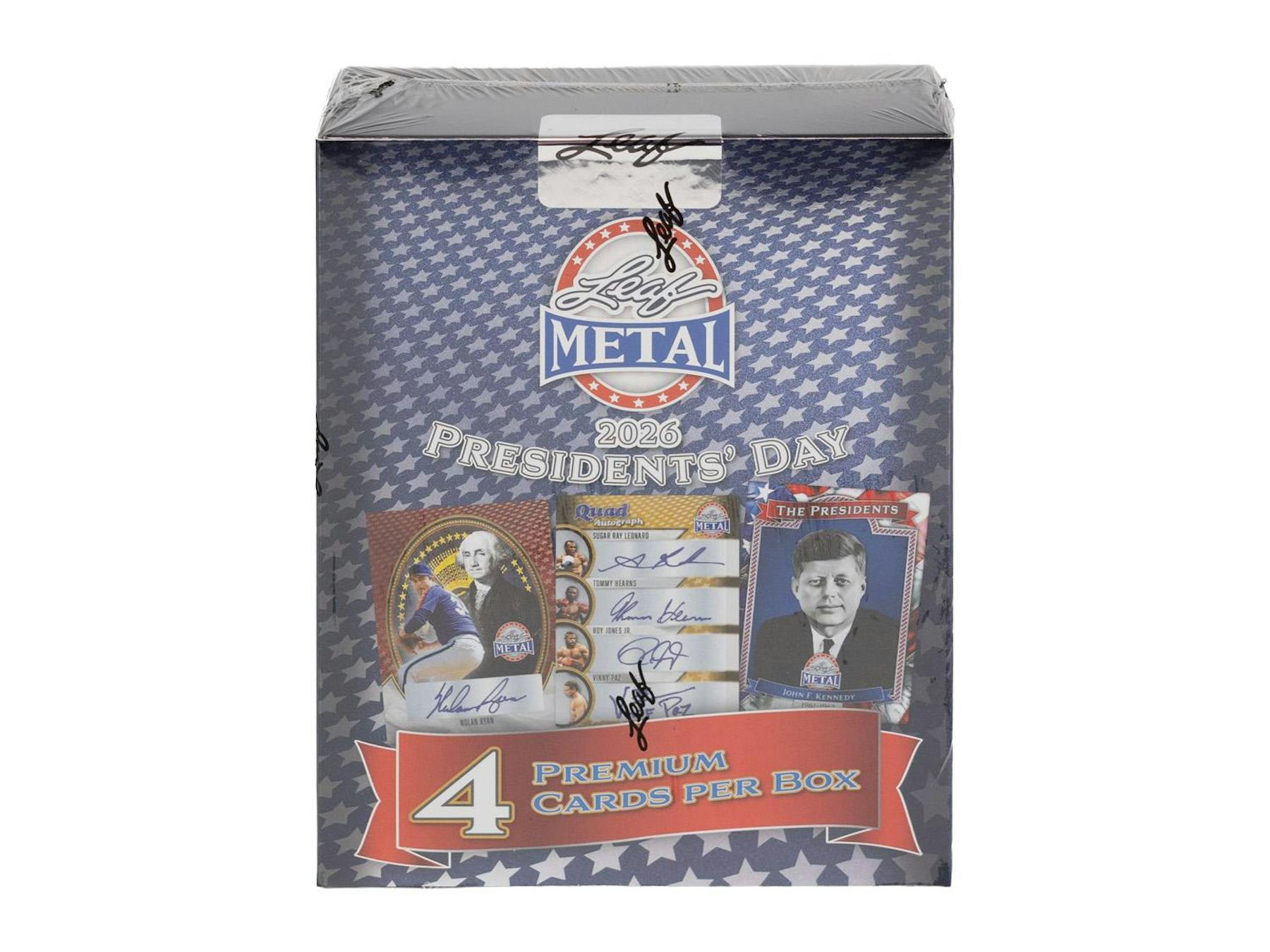 2026 Leaf Metal Presidents' Day Hobby Box | Columbia Sports Cards - Columbia Hobby - Sports Card Boxes - Toploaders - Card Savers
