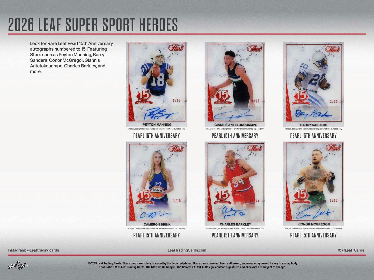 2026 Leaf Metal Super Sport Heroes Box | Columbia Sports Cards - Columbia Hobby - Sports Card Boxes - Toploaders - Card Savers