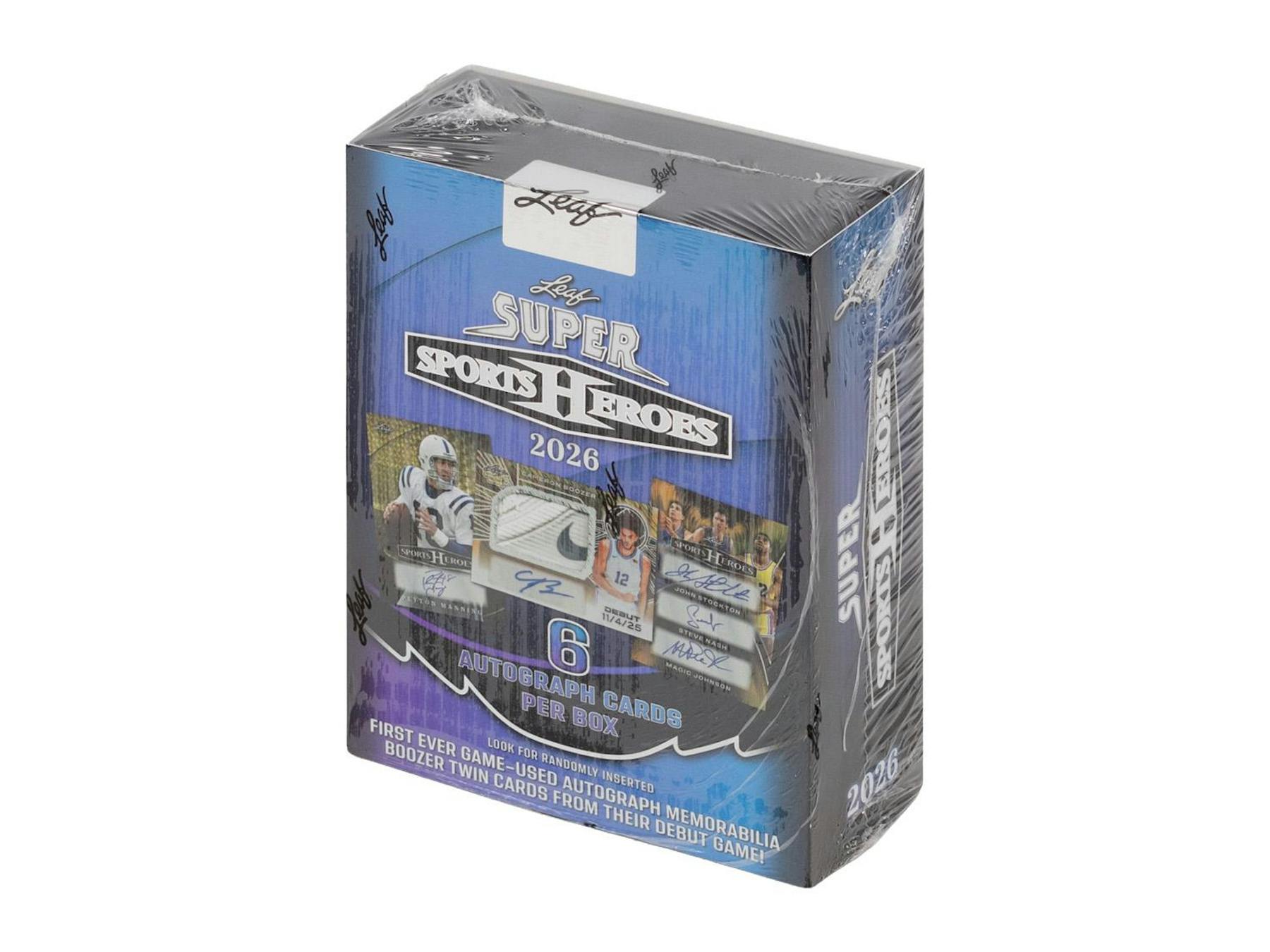 2026 Leaf Metal Super Sport Heroes Box | Columbia Sports Cards - Columbia Hobby - Sports Card Boxes - Toploaders - Card Savers