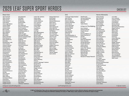 2026 Leaf Metal Super Sport Heroes Box | Columbia Sports Cards - Columbia Hobby - Sports Card Boxes - Toploaders - Card Savers