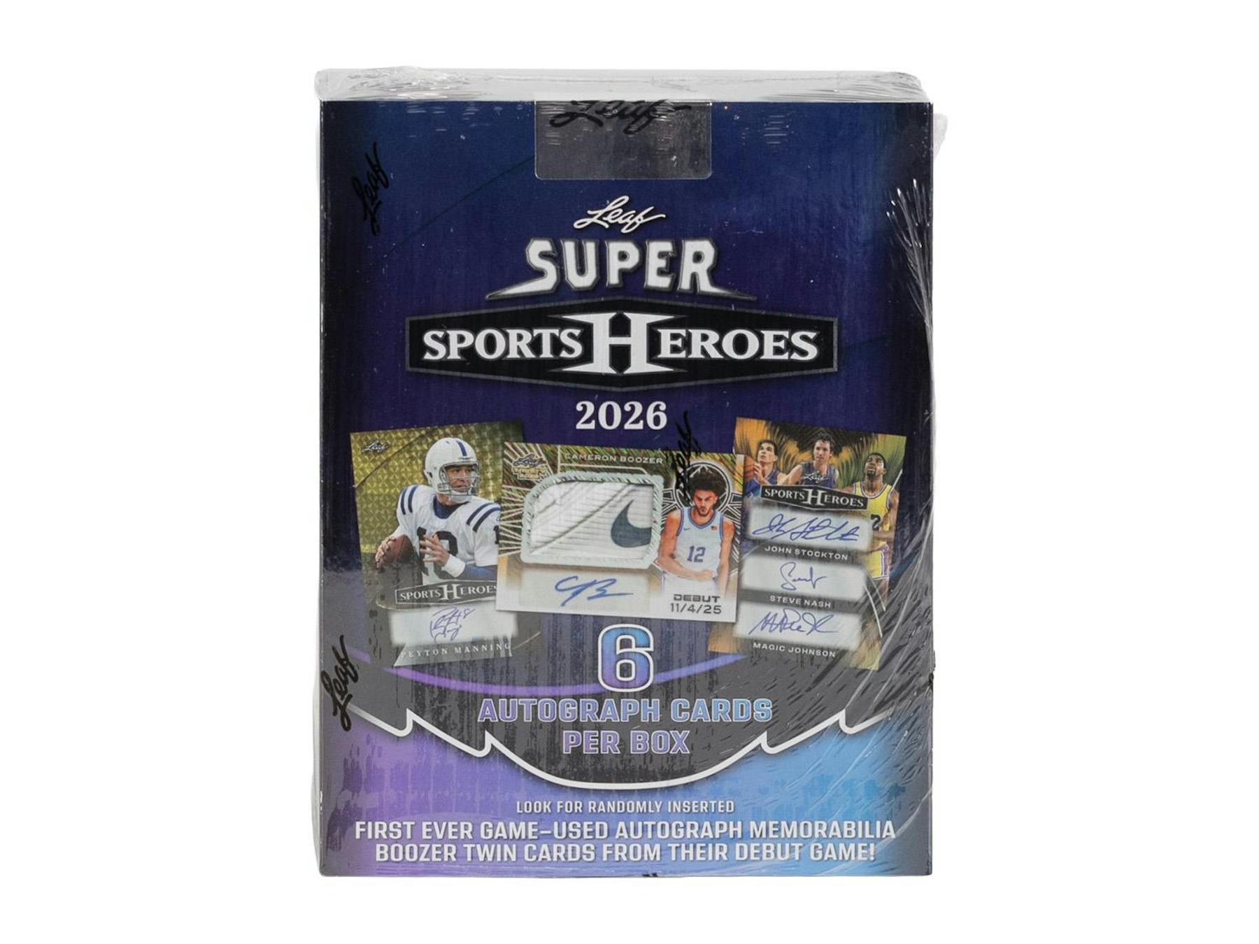 2026 Leaf Metal Super Sport Heroes Box | Columbia Sports Cards - Columbia Hobby - Sports Card Boxes - Toploaders - Card Savers