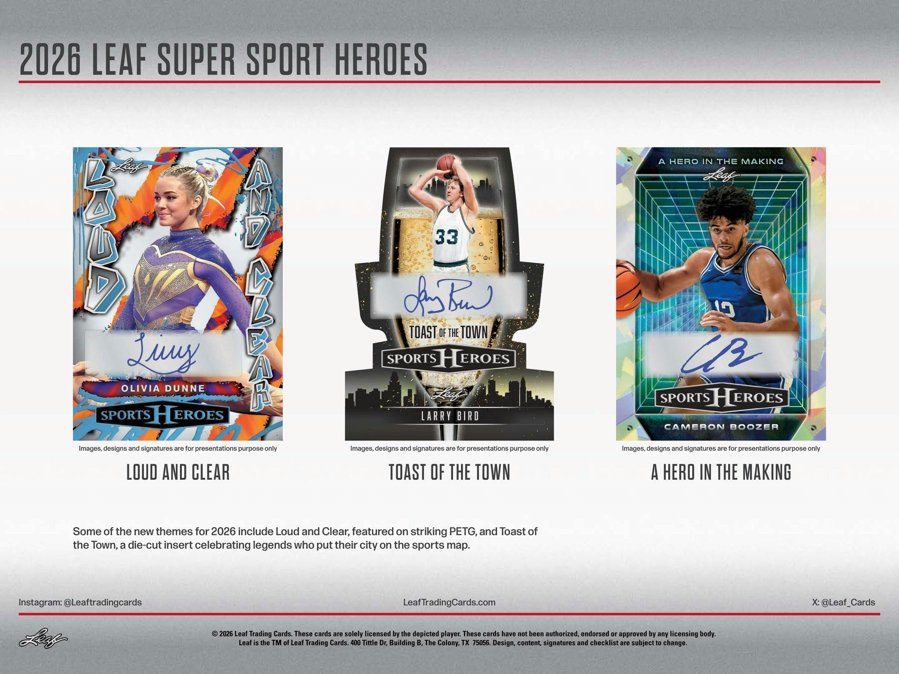 2026 Leaf Metal Super Sport Heroes Box | Columbia Sports Cards - Columbia Hobby - Sports Card Boxes - Toploaders - Card Savers