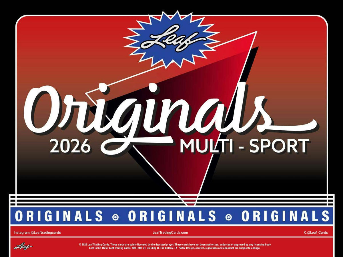 2026 Leaf Originals Multisport Hobby Box sell sheet 1
