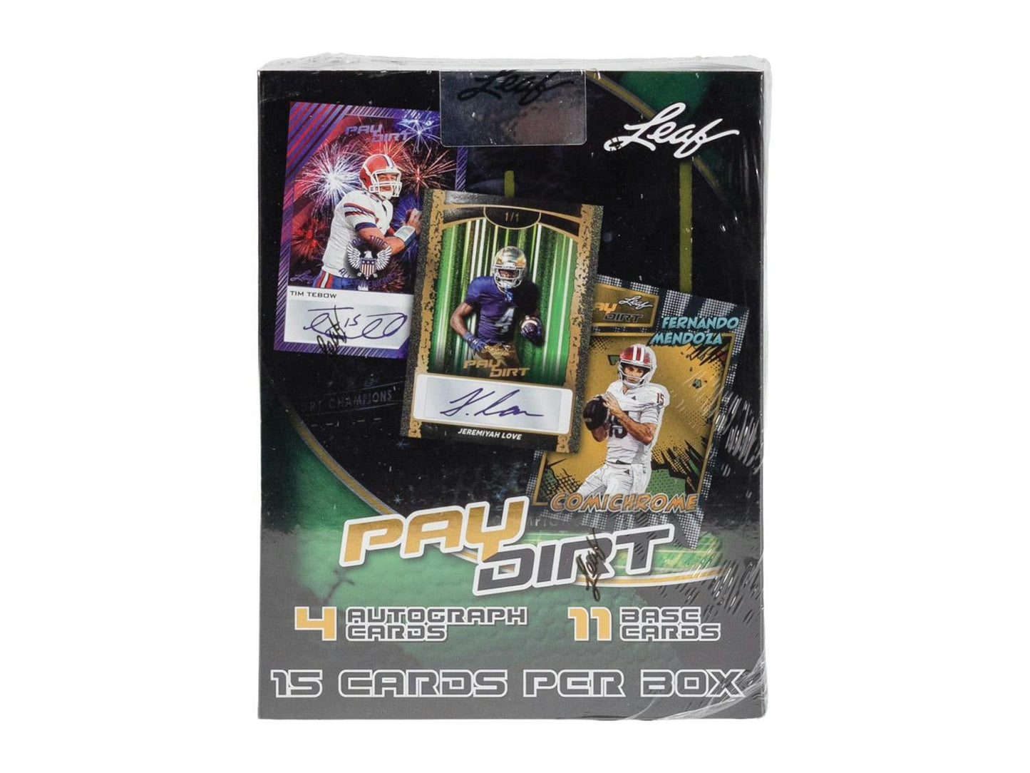 2026 Leaf Paydirt Football Hobby Box | Columbia Sports Cards - Columbia Hobby - Sports Card Boxes - Toploaders - Card Savers